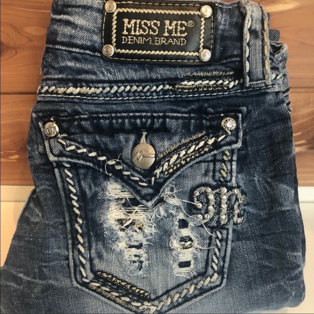 Miss Me Denim Bootcut Jeans - Picture 2 of 13